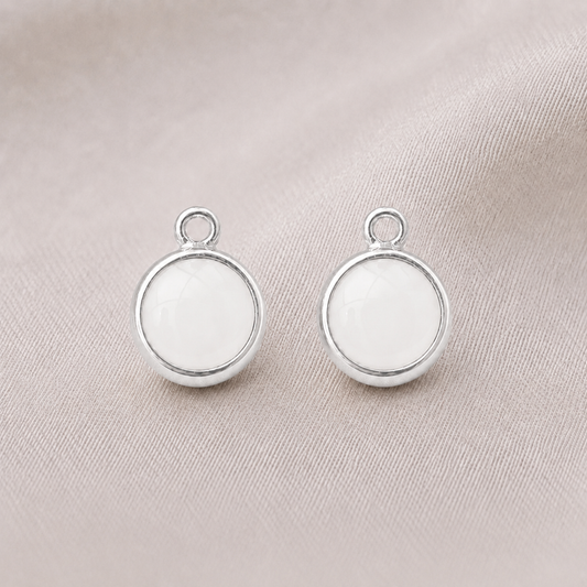 Signature Sterling Silver Hoop Mix & Match Drops (Additional drops only, no hoops)