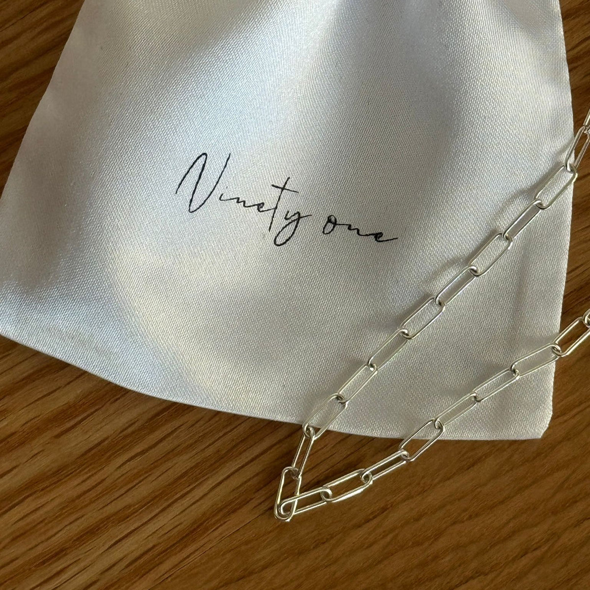 Signature Sterling Silver Paperclip Chain Necklace